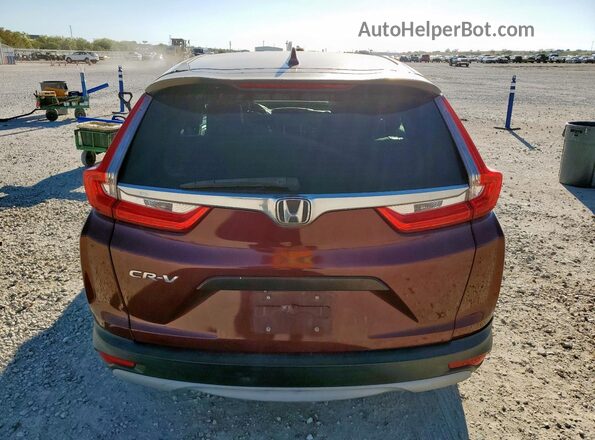 7FARW5H30HE012247 2017 HONDA CRV Темно-бордовый Вид салона спереди