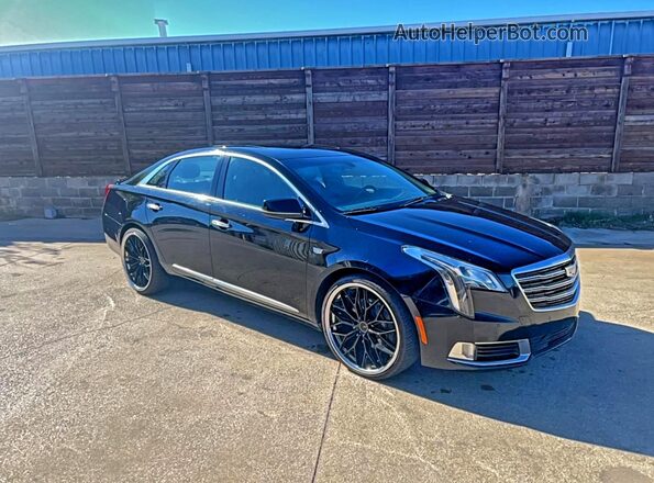 2G61M5S36K9127389 2019 CADILLAC XTS Черный Задняя левая четверть