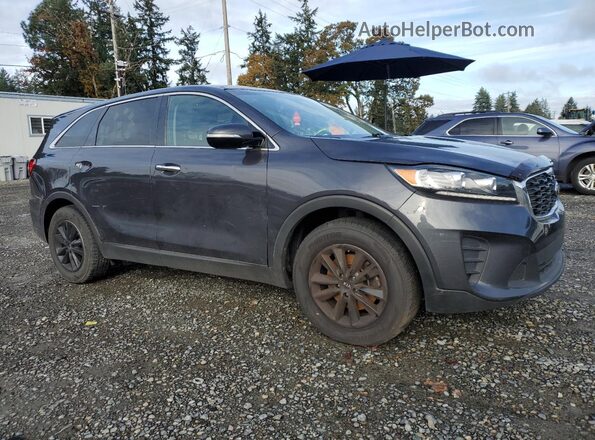 5XYPG4A34KG551992 2019 KIA SORENTO Угольный Вид спереди