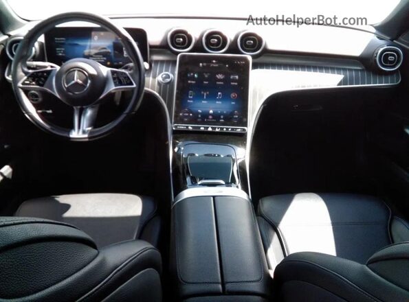 W1KAF4GBXPR153515 2023 MERCEDES-BENZ C-CLASS Белый Вид задних сидений