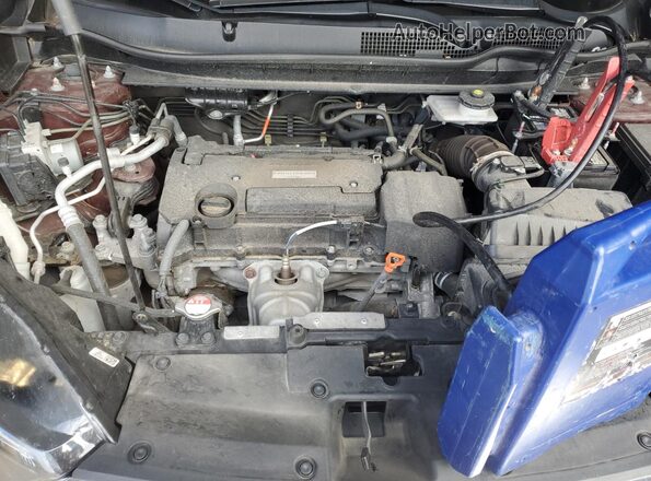 2HKRW6H31KH220745 2019 HONDA CRV Бордовый Вид подкапотного пространства