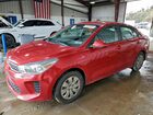 2018 Kia Rio Lx Red vin: 3KPA24AB0JE077630