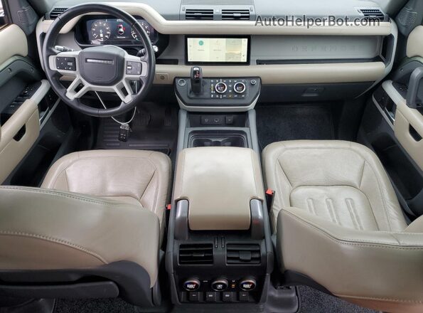 SALEPEEU6L2025514 2020 LAND ROVER DEFENDER Зеленый Вид щитка приборов