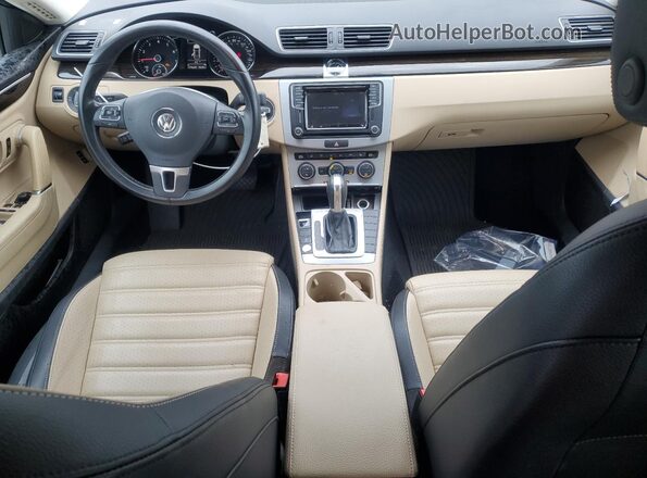 WVWKP7AN1HE501260 2017 VOLKSWAGEN CC Коричневый Вид щитка приборов