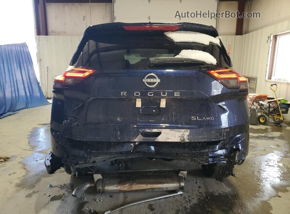5N1BT3CB5TC691460 2026 NISSAN ROGUE Синий Вид сзади