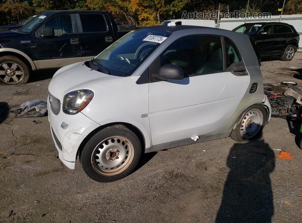 WMEFJ5DA7GK142448 2016 SMART FORTWO Белый Передняя левая четверть