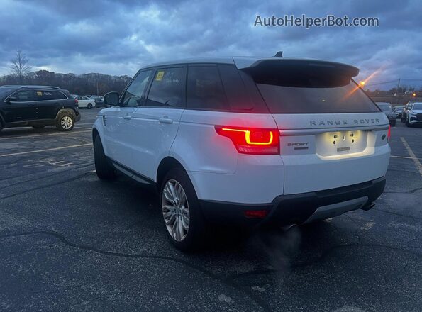 SALWR2EF0GA107068 2016 LAND ROVER RANGE ROVER Белый Вид спереди