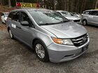 2016 Honda Odyssey Lx Gray vin: 5FNRL5H29GB126032