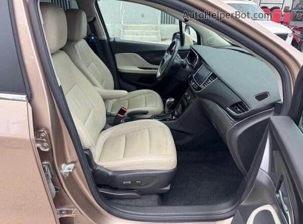KL4CJCSM3KB734676 2019 BUICK ENCORE Желто-коричневый Вид панели приборов