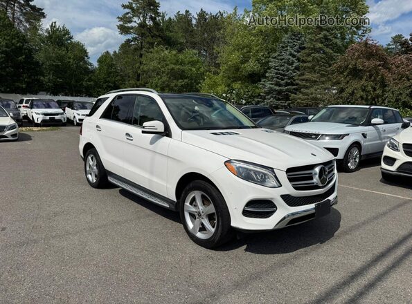 4JGDA5HB2JA998354 2018 MERCEDES-BENZ GLE Белый Задняя левая четверть