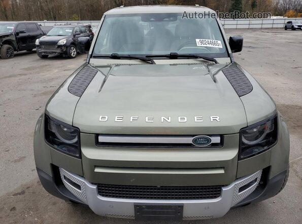 SALEPEEU6L2025514 2020 LAND ROVER DEFENDER Зеленый Вид сзади