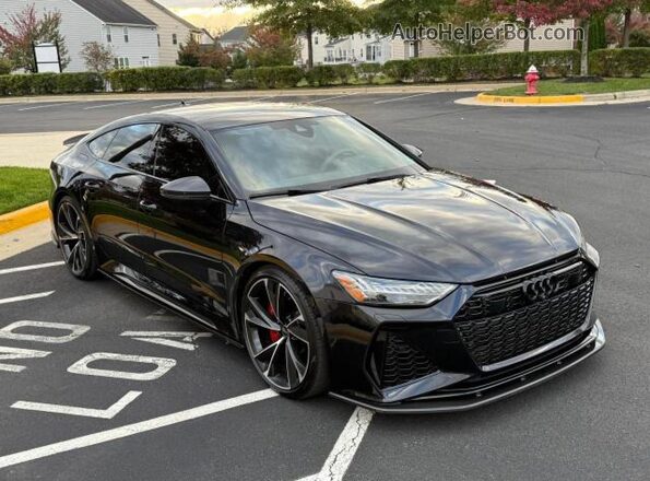 WUAPCBF21PN902781 2023 AUDI RS7 Черный Вид наклейки с VIN-кодом