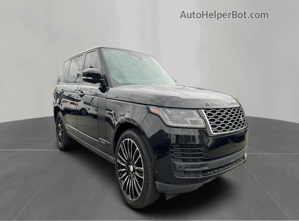 SALGS5RE6JA397139 2018 LAND ROVER RANGE Черный Задняя левая четверть
