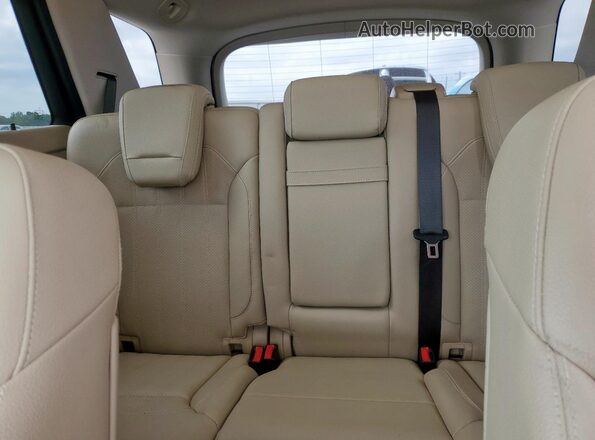 4JGDA0EB0GA633834 2016 MERCEDES-BENZ GLE Белый Вид задних сидений
