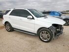 2016 Mercedes-benz Gle 300d 4matic Белый vin: 4JGDA0EB0GA633834
