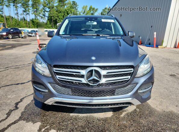 4JGDA0EB5GA620562 2016 MERCEDES-BENZ GLE Серый Вид спереди