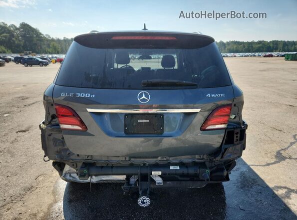 4JGDA0EB5GA620562 2016 MERCEDES-BENZ GLE Серый Вид сзади
