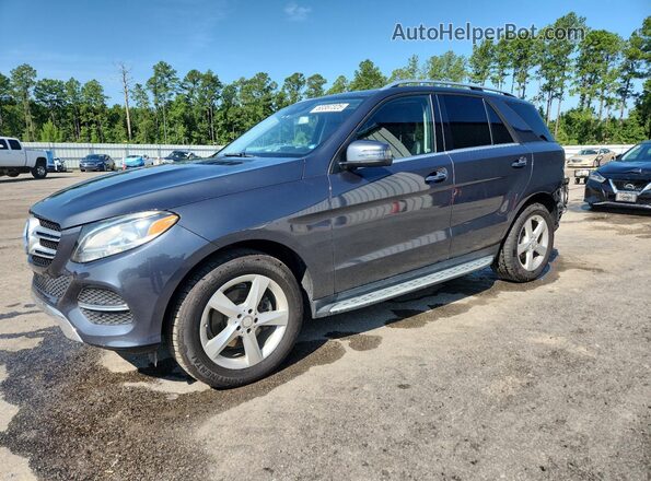 4JGDA0EB5GA620562 2016 MERCEDES-BENZ GLE Серый Передняя левая четверть