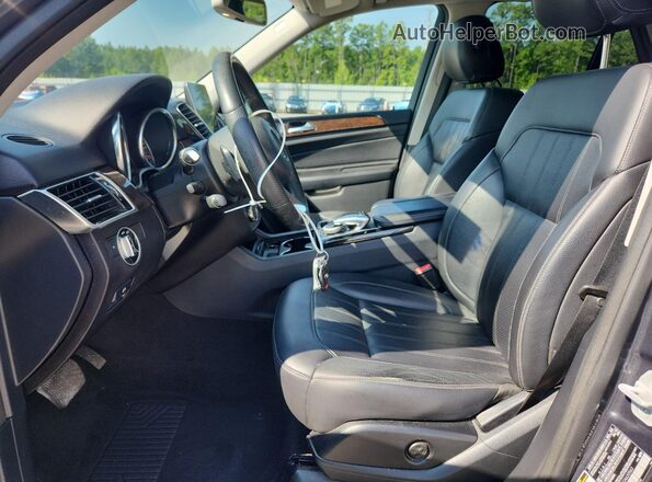 4JGDA0EB5GA620562 2016 MERCEDES-BENZ GLE Серый Вид салона спереди