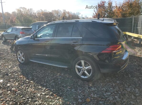 4JGDA5HB1GA693422 2016 MERCEDES-BENZ GLE Черный Задняя левая четверть