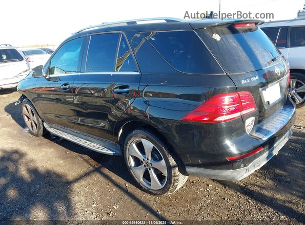 4JGDA5HB2HA965946 2017 MERCEDES-BENZ GLE 350 Black Trasero izquierdo