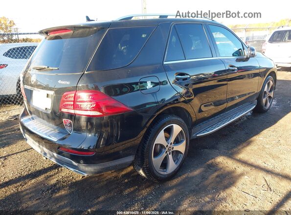 4JGDA5HB2HA965946 2017 MERCEDES-BENZ GLE 350 Black Trasero derecho