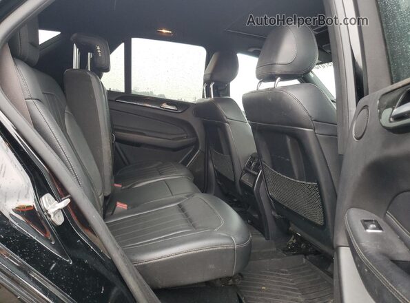 4JGDA5HB4HA993750 2017 MERCEDES-BENZ GLE Черный Вид задней части салона