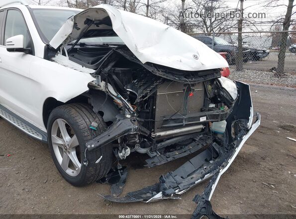 4JGDA5HB8JB166642 2018 MERCEDES-BENZ GLE 350 White Vista frontal