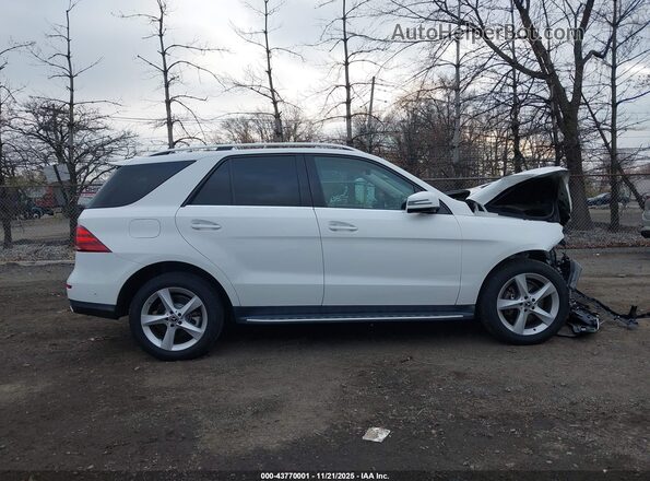 4JGDA5HB8JB166642 2018 MERCEDES-BENZ GLE 350 White Vista interior trasera