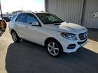 2017 Mercedes-benz Gle 350 4matic Белый vin: 4JGDA5HB9HA959366