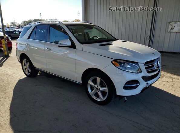 4JGDA5HB9HA959366 2017 MERCEDES-BENZ GLE Белый Передняя правая четверть