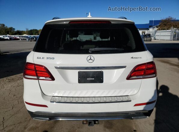 4JGDA5HB9HA959366 2017 MERCEDES-BENZ GLE Белый Вид сзади