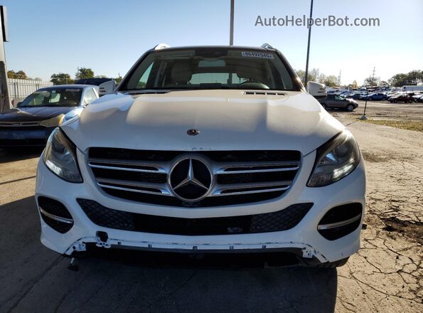 4JGDA5HB9HA959366 2017 MERCEDES-BENZ GLE Белый Вид спереди