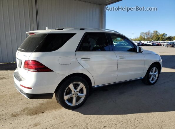 4JGDA5HB9HA959366 2017 MERCEDES-BENZ GLE Белый Задняя правая четверть