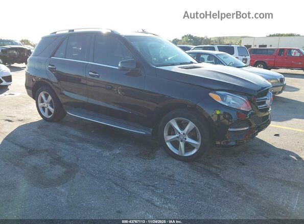 4JGDA5JB0HA837277 2017 MERCEDES-BENZ GLE 350 Black Przód prawy