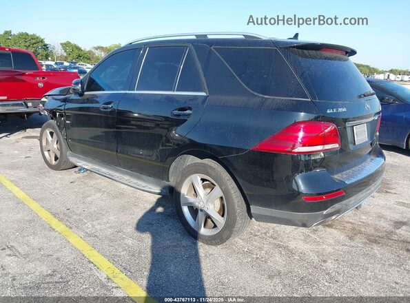 4JGDA5JB0HA837277 2017 MERCEDES-BENZ GLE 350 Black Tył lewy