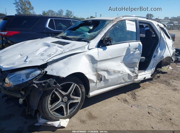 4JGDA5JB3JB042059 2018 MERCEDES-BENZ GLE 350 White წინა მარცხენა ხედი სამი მეოთხედიდან