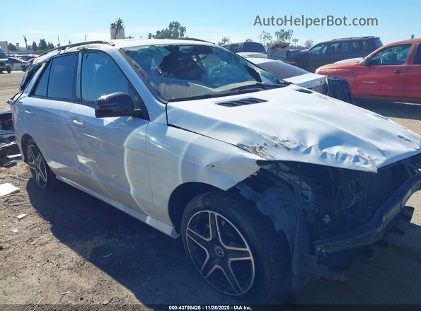 4JGDA5JB3JB042059 2018 MERCEDES-BENZ GLE 350 White წინა მარჯვენა
