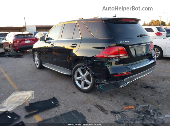 4JGDA5JB3JB187926 2018 MERCEDES-BENZ GLE 350 Black Հետևի ձախ