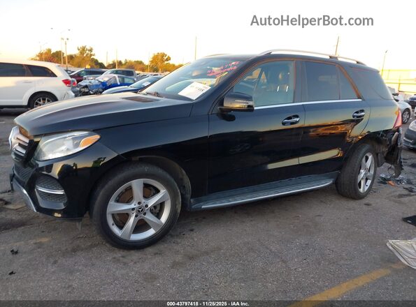 4JGDA5JB3JB187926 2018 MERCEDES-BENZ GLE 350 Black Սալոնի 360 աստիճան տեսք