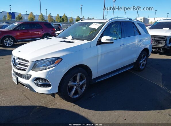 4JGDA5JB6HA965992 2017 MERCEDES-BENZ GLE 350 White Przód lewy