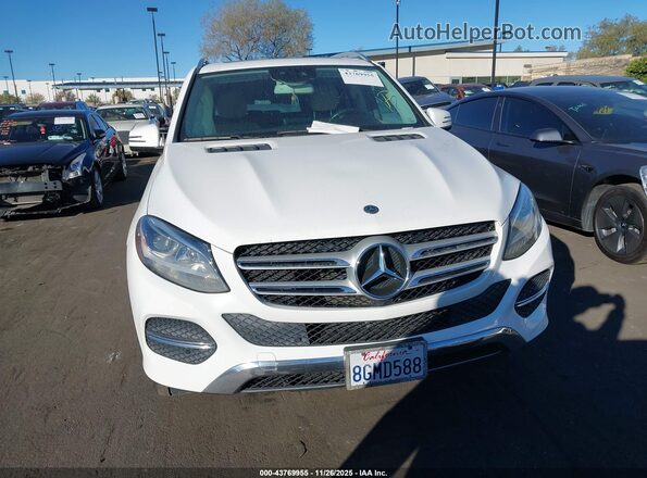 4JGDA5JB6HA965992 2017 MERCEDES-BENZ GLE 350 White Widok zestawu wskaźników