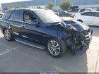 2018 Mercedes-benz Gle 550e Plug-in Hybrid 4matic Blue vin: 4JGDA6DBXJB063007