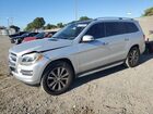 2016 Mercedes-benz Gl 450 4matic Silver vin: 4JGDF6EE0GA640829
