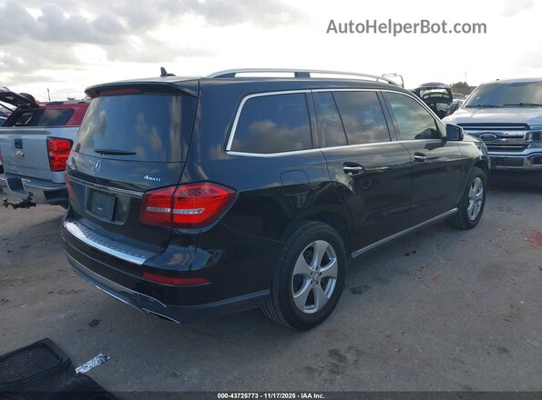 4JGDF6EE1HA942759 2017 MERCEDES-BENZ GLS 450 Черный Задняя правая четверть