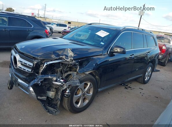 4JGDF6EE1HA942759 2017 MERCEDES-BENZ GLS 450 Черный Панорамный вид салона 360°