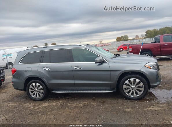 4JGDF6EE1JB132631 2018 MERCEDES-BENZ GLS 450 Серый Вид задней части салона