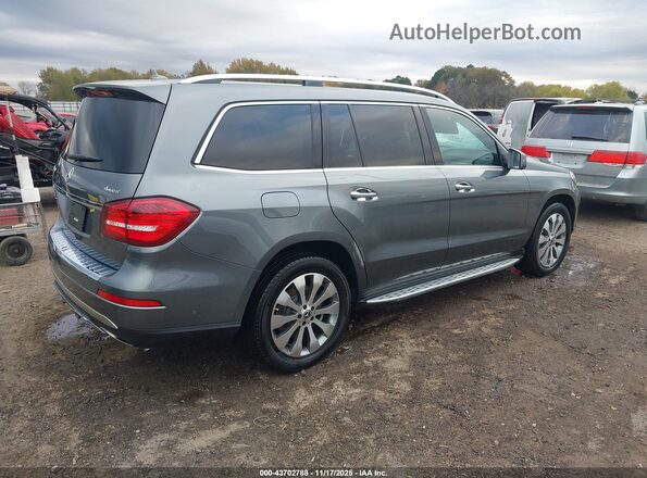 4JGDF6EE1JB132631 2018 MERCEDES-BENZ GLS 450 Серый Задняя правая четверть