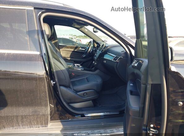 4JGDF6EE1KB210732 2019 MERCEDES-BENZ GLS 450 Black Front interior view