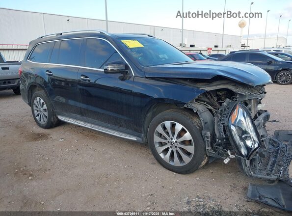 4JGDF6EE1KB210732 2019 MERCEDES-BENZ GLS 450 Black Front right